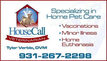 House Call Veterinarian business card